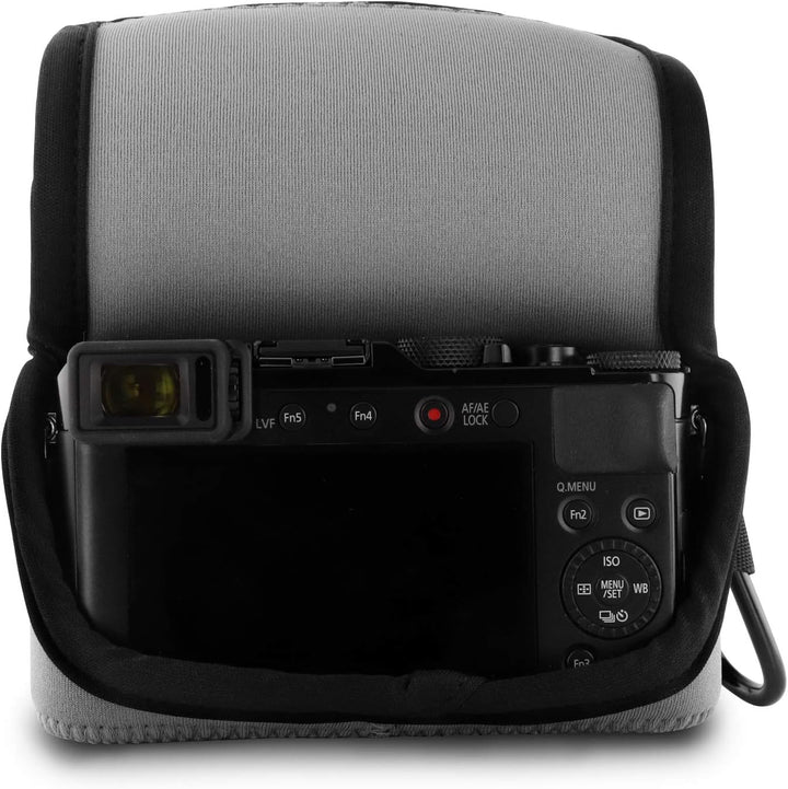 MegaGear MG1580 Ultraleichte Kameratasche aus Neopren kompatibel mit Leica D-Lux 7, D-Lux (Typ 109)