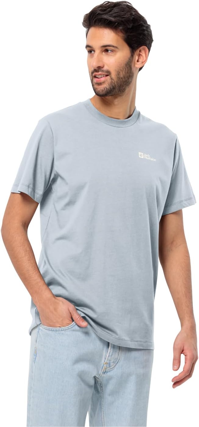 Jack Wolfskin Herren Essential T-Shirt M Schwarz, M Schwarz