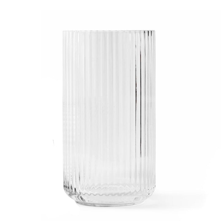Lyngby Porcelæn Vase H31 cm Lyngby aus mundgeblasenem Glas zeitlos, klar H31 cm Klar, H31 cm Klar
