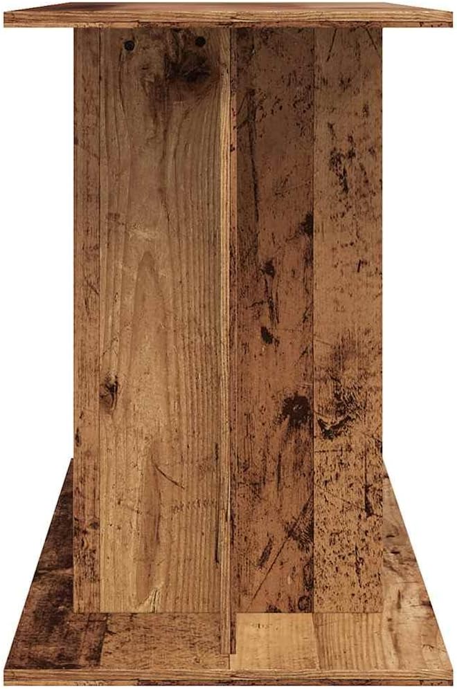 vidaXL Aquariumständer Altholz-Optik 100x40x60 cm Holzwerkstoff, Aquarienschrank, Aquarienunterschra