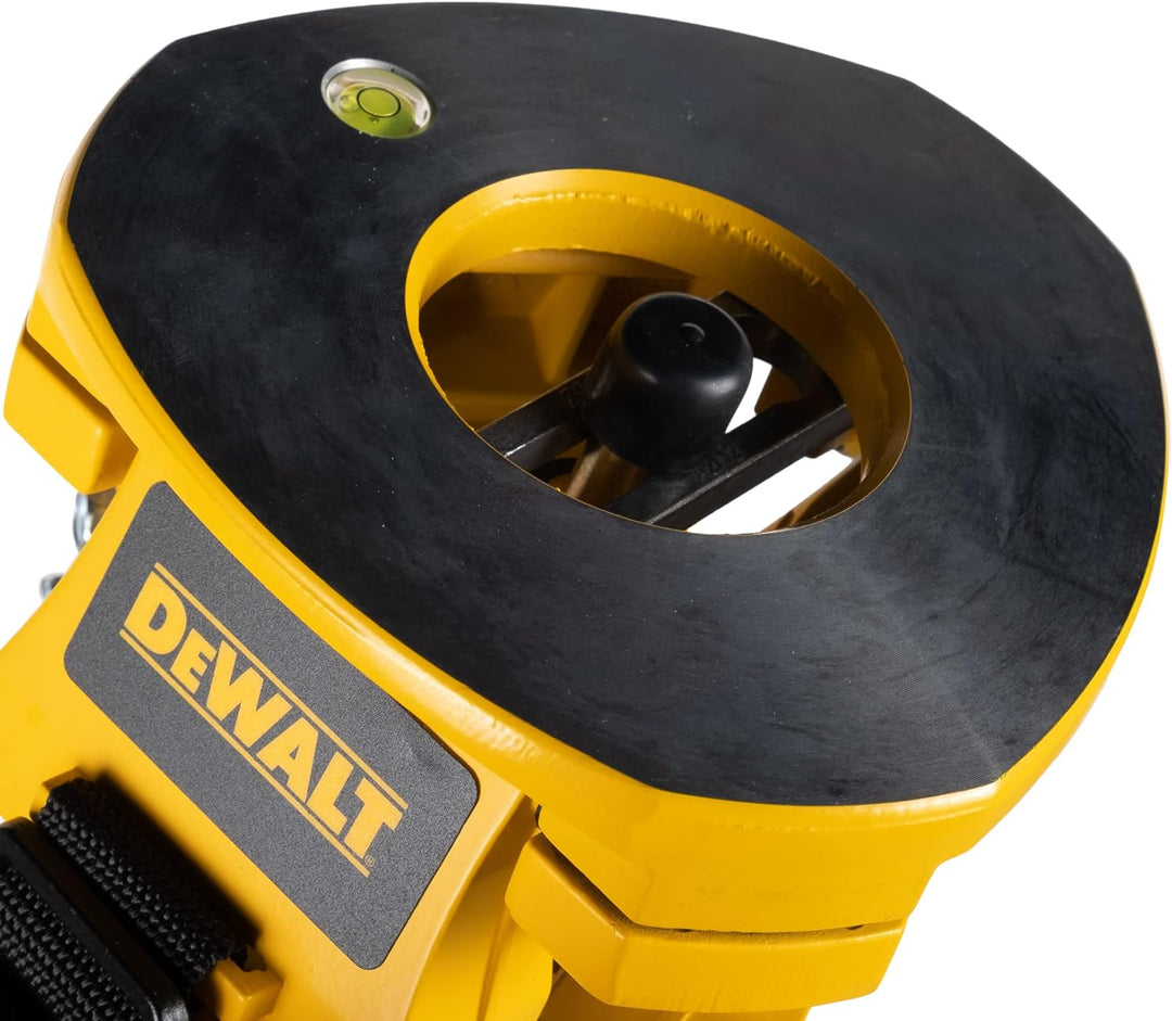 Dewalt Aluminium Stativ (5/8 Zoll Aufnahme, höhenverstellbar von 1,07 bis 1,73 m, hohe Standfestigke