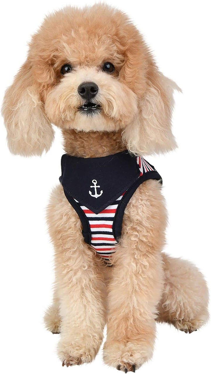Puppia Seaman Harness B, Farbe: Navy, Grösse: S