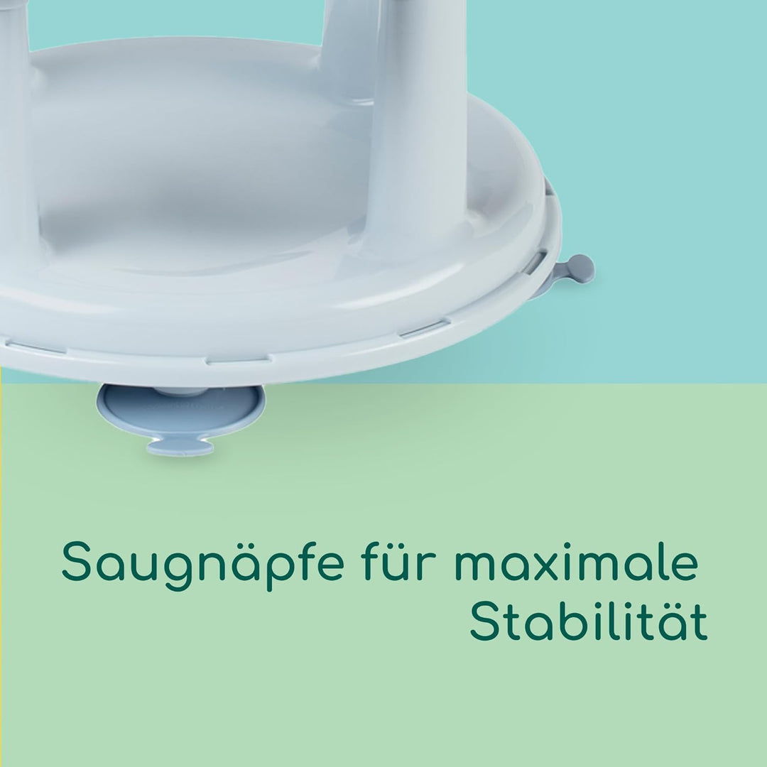 Bebeconfort Drehbarer Badewannensitz, Badewannensitz, Ergonomisch, 6 Monate bis 12 Monate, 0-10 kg,