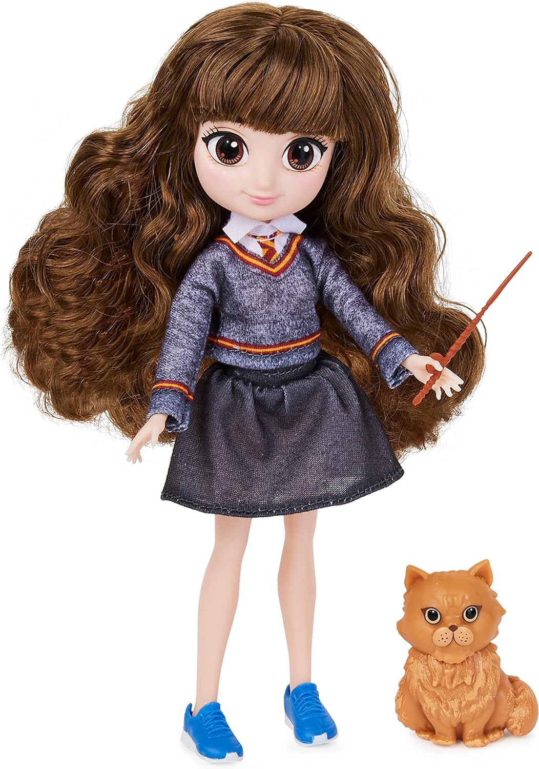 Wizarding World Harry Potter - Hermine Granger Puppe mit kämmbaren Haar, Geschenkset mit 2 Outfits u