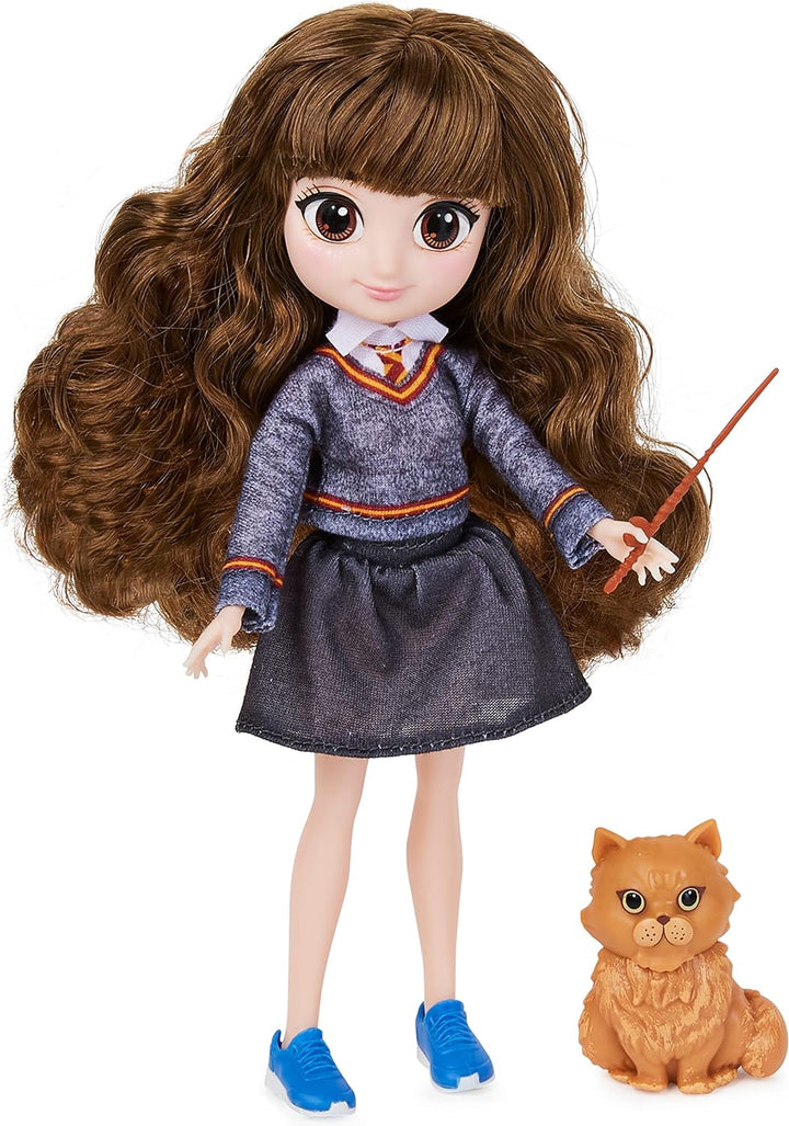 Wizarding World Harry Potter - Hermine Granger Puppe mit kämmbaren Haar, Geschenkset mit 2 Outfits u