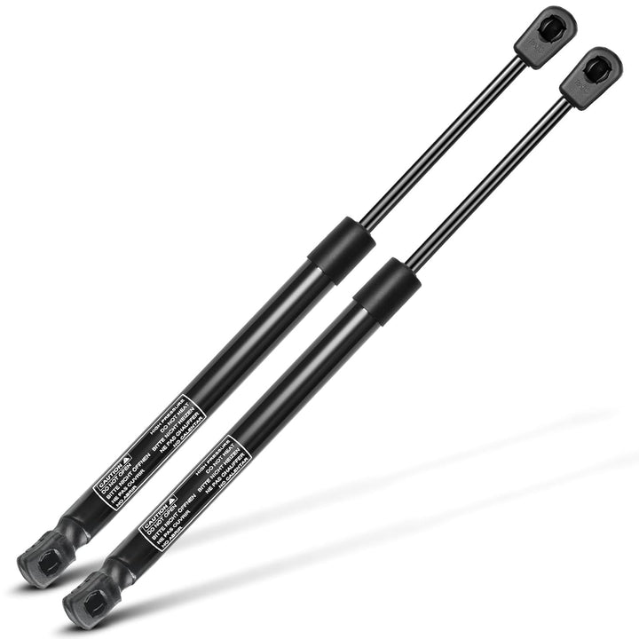 Frankberg 2x Universal Gasfeder Gasdruckdämpfer Gasdruckfeder Dämpfer 410N 530MM 197,5MM Schwarz Met