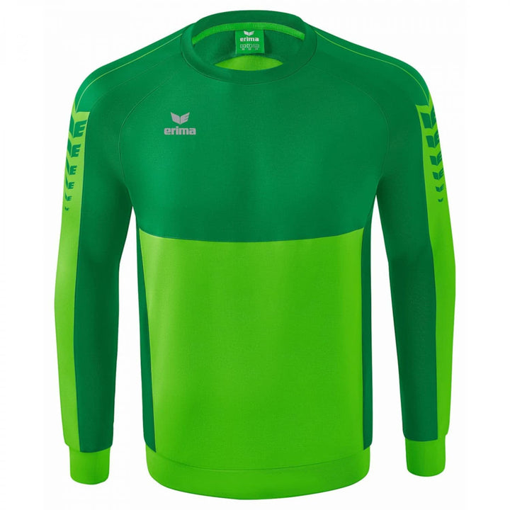 Erima SIX Wings Sweatshirt Herren S Green/Smaragd, S Green/Smaragd