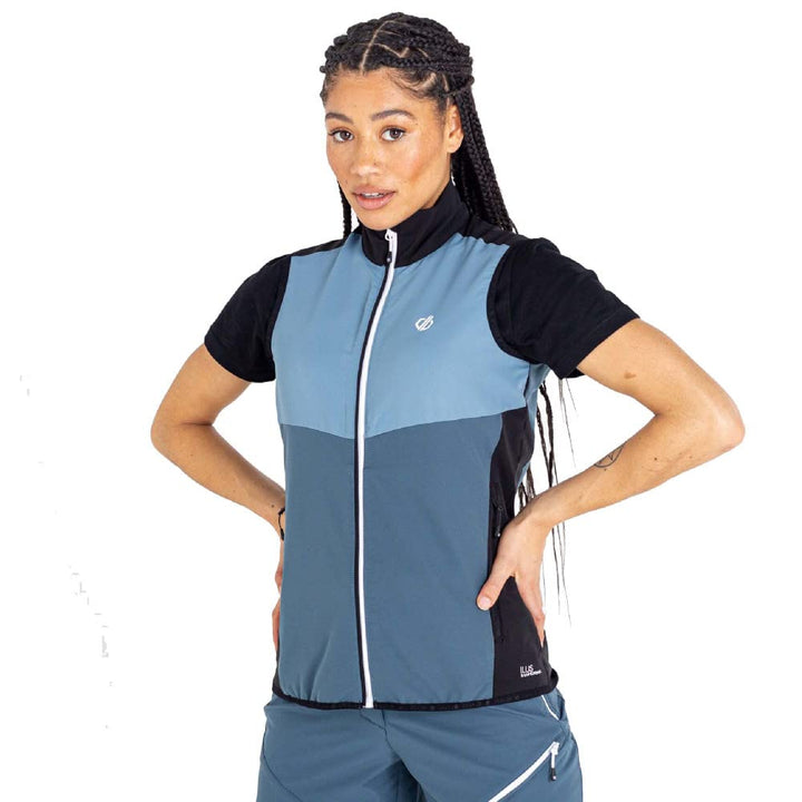 Dare2b Damen Duplicity Ii Vest Jacke 38 Orion Grey / Bluestone / Black, 38 Orion Grey / Bluestone /