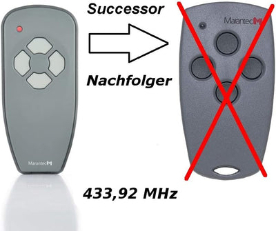 Marantec Handsender Digital 304 4-Kanal 433 MHz
