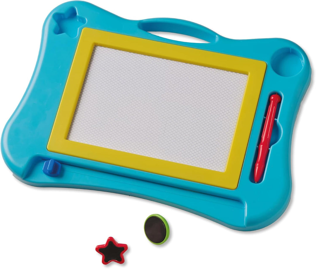 SES Creative - My First-Zaubertafel 4 Farben - Maltafel - Montessori Spielzeug - Magnetische Zaubert