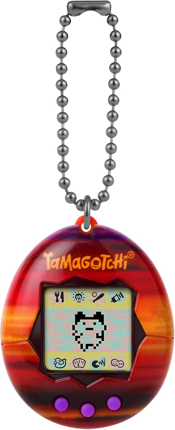 TAMAGOTCHI 42865 Original, Sonnenuntergang, füttern, pflegen, grossziehen, virtuelles Haustier mit K