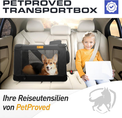 PetProved Hundetragetasche, Hundetragetasche, Katzentragetasche, extra grosse Haustier-Tragetasche f