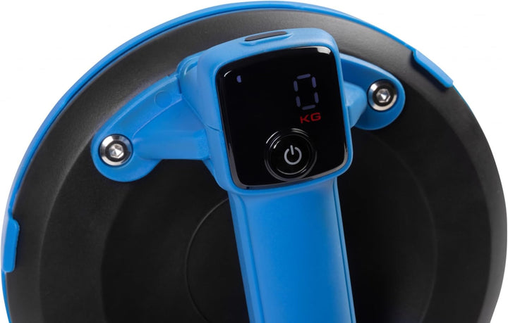 Högert Technik Akku-Vakuumsauger, 200 mm, 150 kg Tragkraft, LCD-Display, automatische Vakuumkontroll