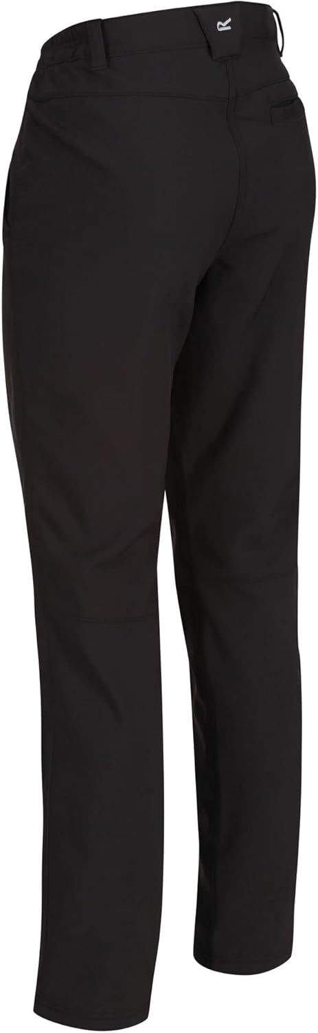 Regatta Damen Anzughose Fenton Water Repellent and Wind Resistant Softshell Long Leg Size 20 Schwarz
