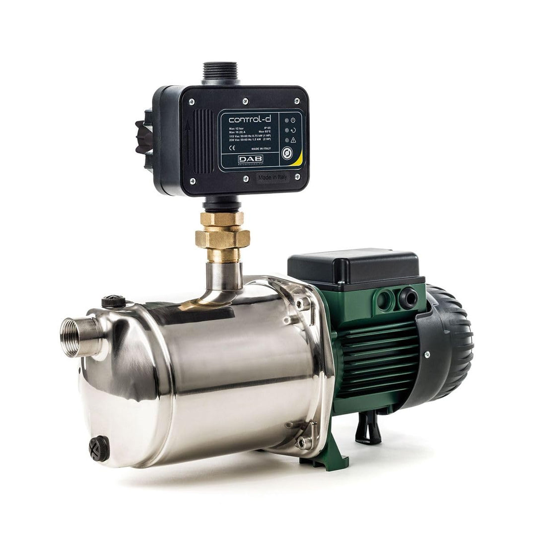 DAB EuroInox 30/30 M + DAB Control-D Hauswasserautomat - 3300 L/Std. - 830W - Förderhöhe 46 m - Rost