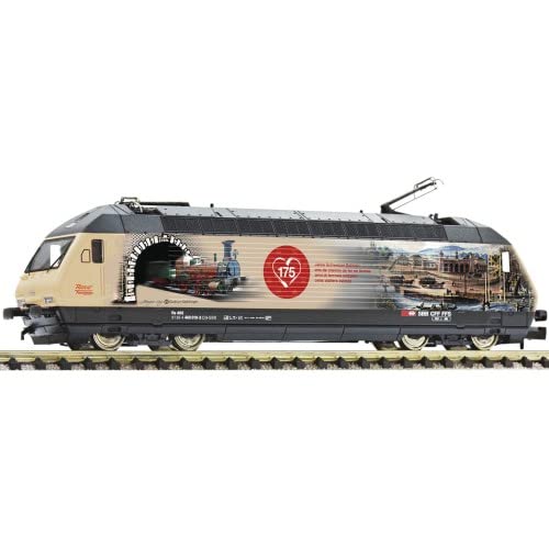Fleischmann E-Lok Re 460 SBB | 175 Jahre Schweizer Bahnen | DCC Sound | Spur N 
