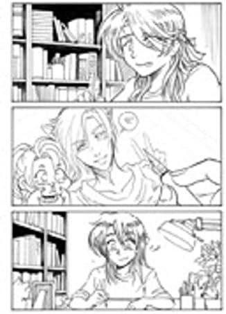 Clairefontaine 94039C Manga Block Storyboard (ideal für Zeichen von Manga und Multitechniken, DIN B4