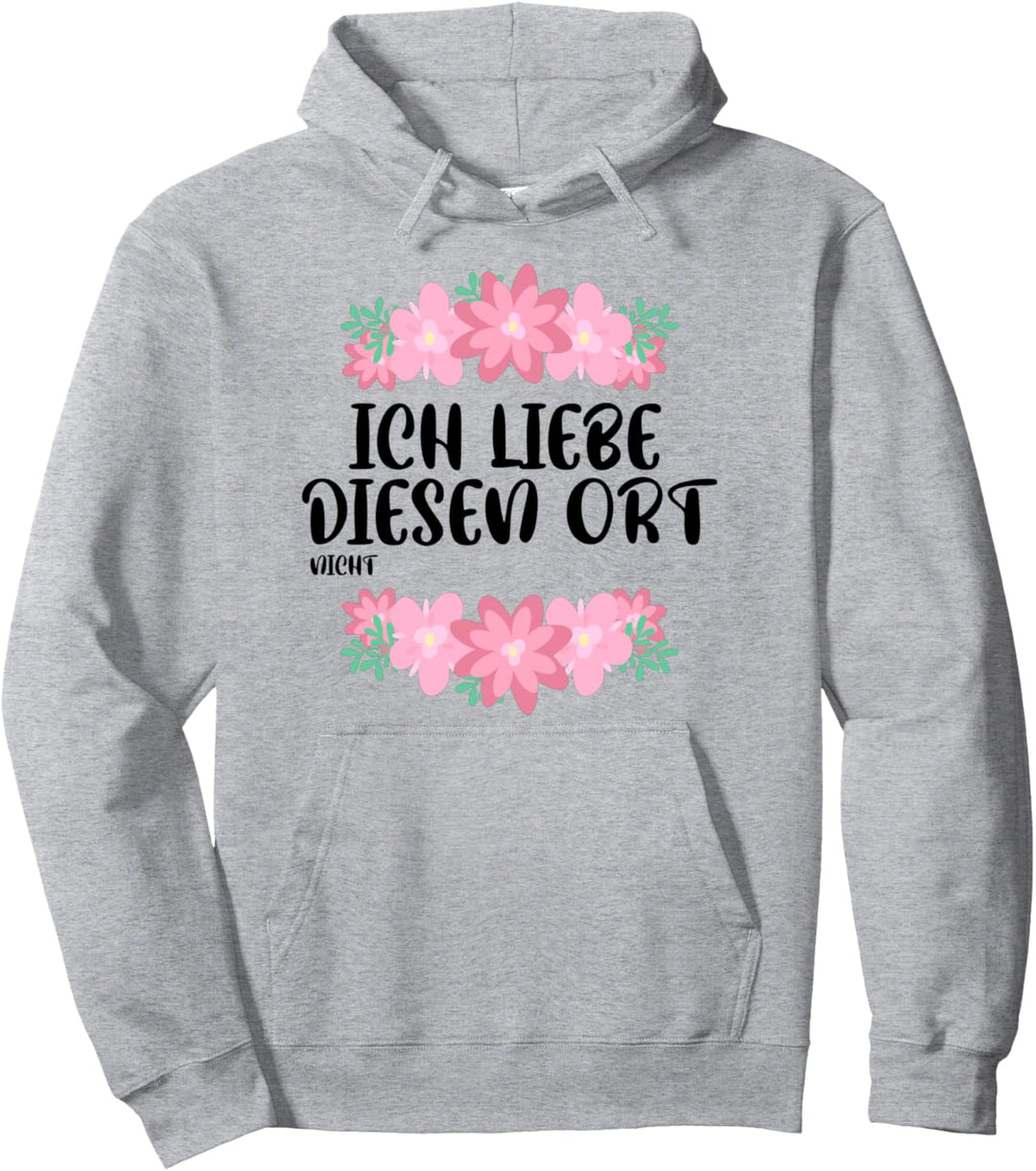 Lustiges Büro Spruch Arbeit Fitnessstudio Sarkasmus Pullover Hoodie