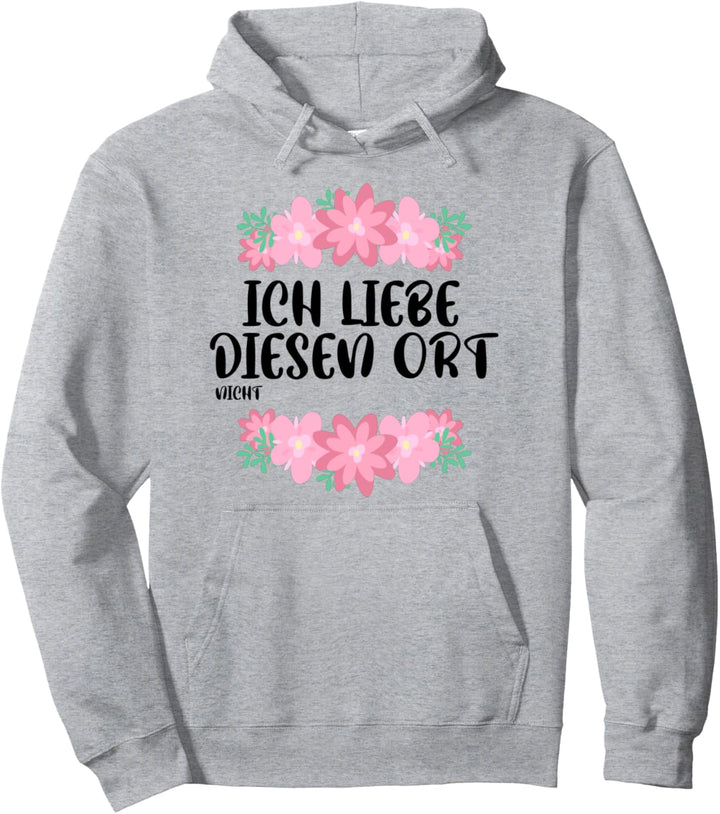 Lustiges Büro Spruch Arbeit Fitnessstudio Sarkasmus Pullover Hoodie
