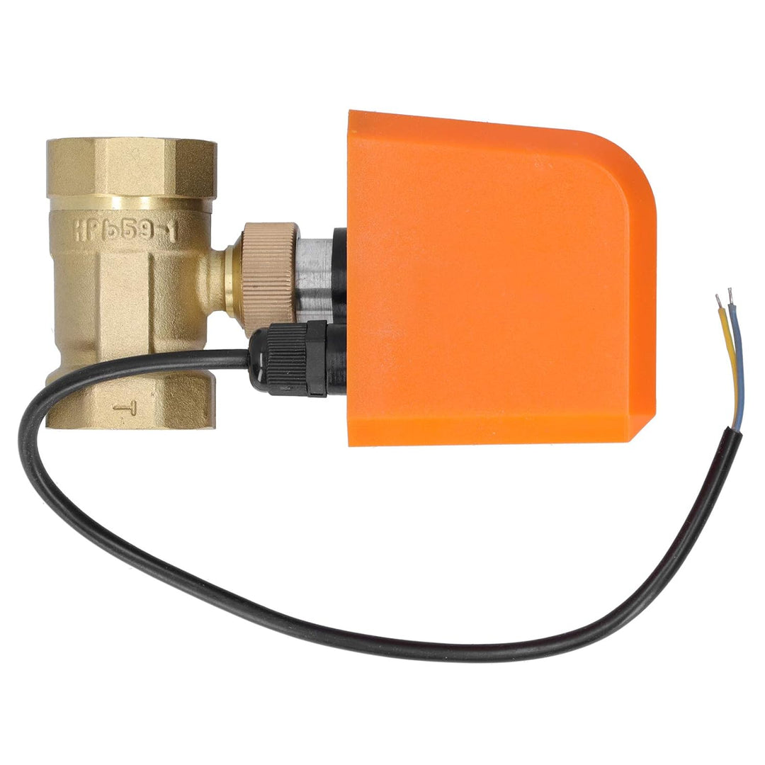 Motorisiertes Kugelhahnventil, elektrisches 2-Wege-Kugelhahnventil, DC 12V 24V DN25 2-Draht-motorisi