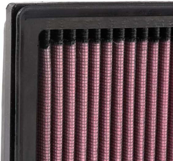K&N 33-2927 Motorluftfilter: Hochleistung, Prämie, Abwaschbar, Ersatzfilter,Erhöhte Leistung, 2003-2
