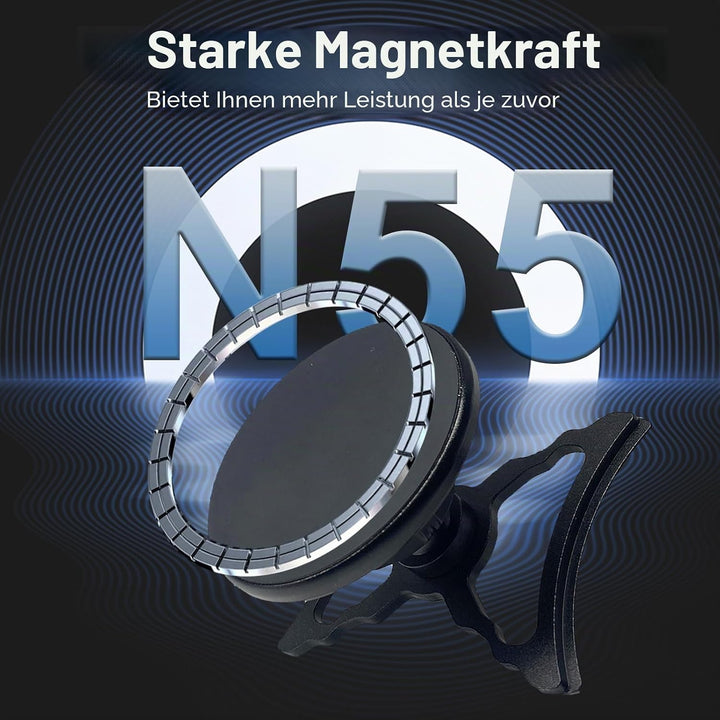 Magnet Handyhalterung Kompatibel mit Audi A3 8V S3(2014-2019), für MagSafe Kfz-Zubehör Handy KFZ Hal