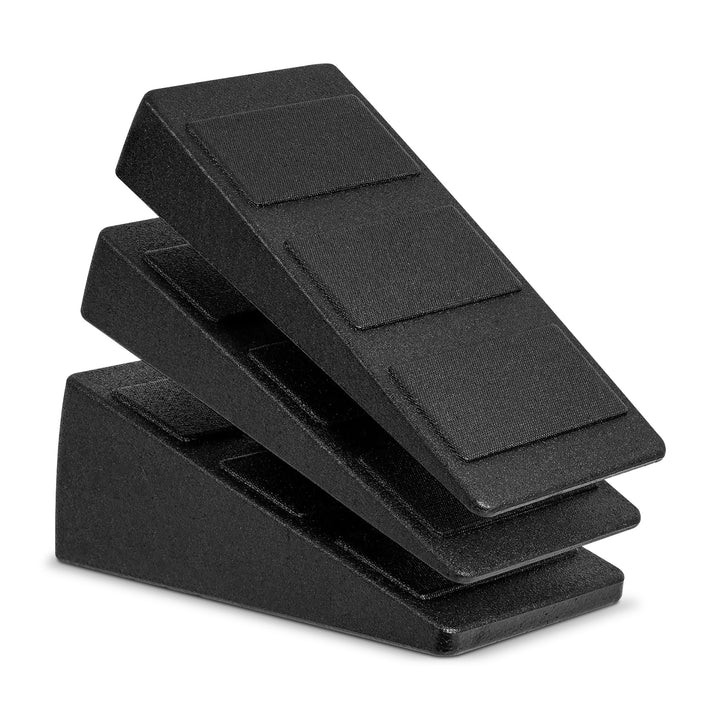 MSPORTS Wadendehner 3er Set Premium, Kniekeil, Waden-Strecker, Mobilisationskeil zum Dehnen, Beinstr