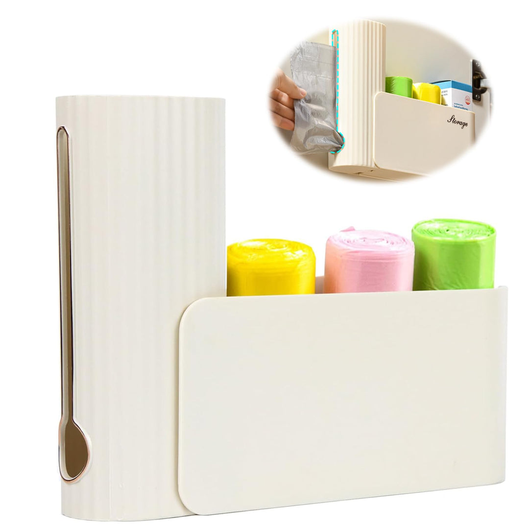 Müllsack Organisator Wand, Wandmontierter Trash Bag Organizer, Wand Montierter Müllsack Spender, Sel
