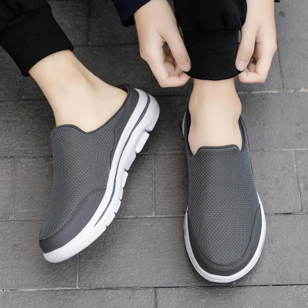Damen Herren Clogs Hausschuhe Herbst rutschfest Pantoletten Verdicken Warm Walking Schuhe Bequem Gar