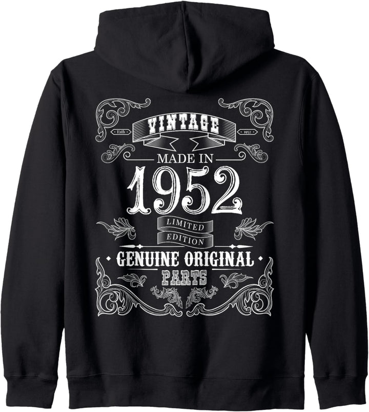 71 Jahre altes Geburtstagsgeschenk 1952 Kapuzenjacke