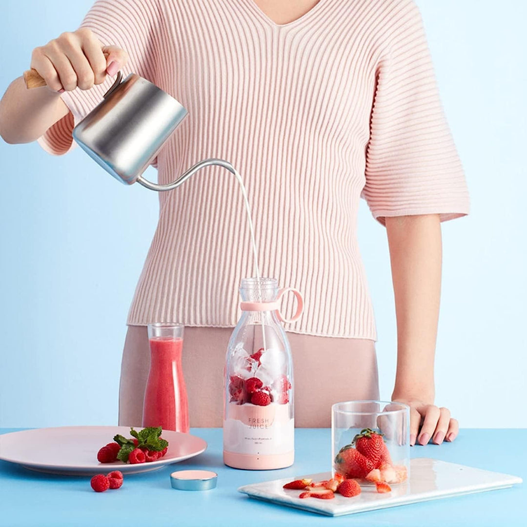 Blender Smoothie Makers, 350ml Tragbarer Mixer Mini Jug Blenders, Multifunktionaler persönlicher Mix