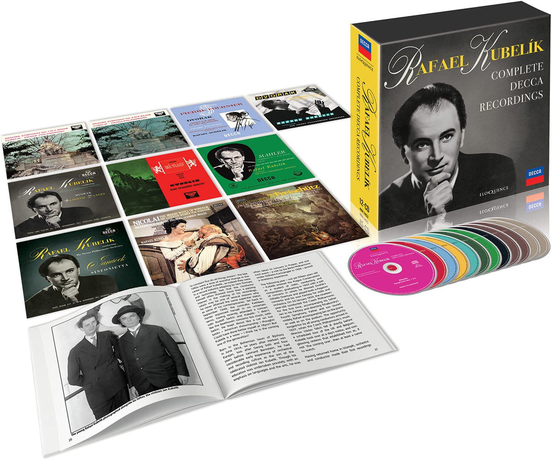 Rafael Kubelik: Sämtliche Decca-Aufnahmen, Audio-CD