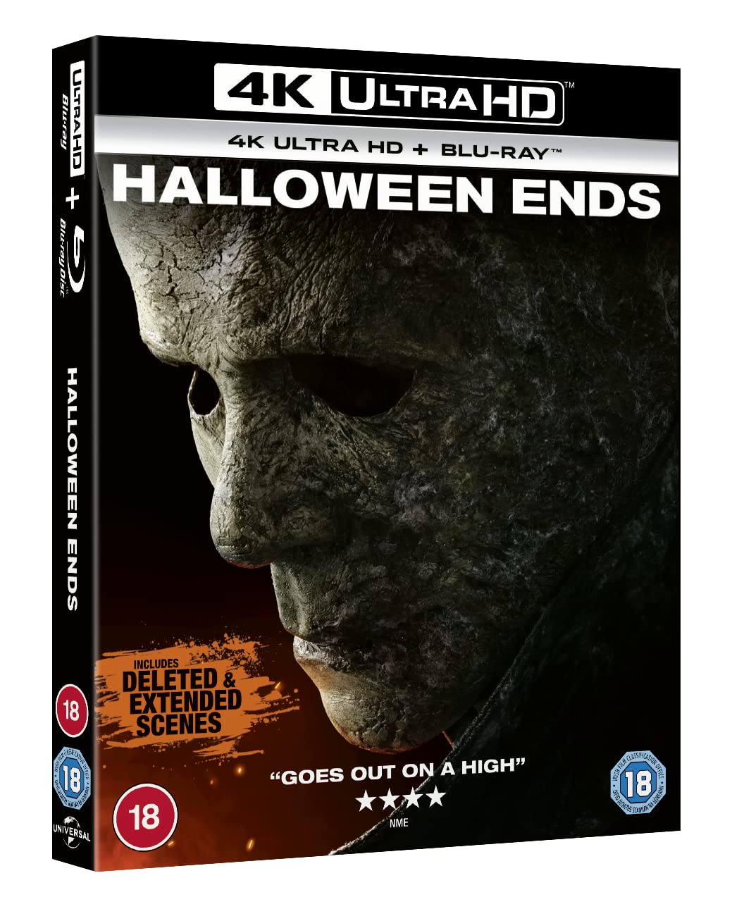 Halloween Ends [4K Ultra HD] [2022] [Blu-ray] [2023] [Region Free], 4K