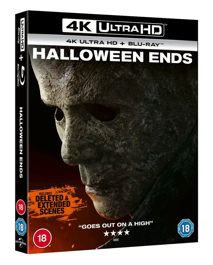 Halloween Ends [4K Ultra HD] [2022] [Blu-ray] [2023] [Region Free], 4K