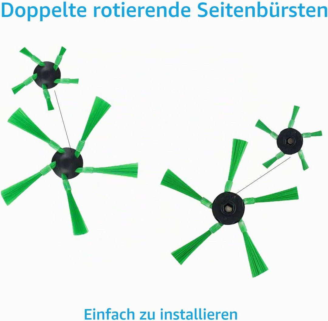 HALIEVE Filter Bürste Ersatzteile Zubehör Set Kompatibel mit Vorwerk Kobold VR200 VR300 Staubsauger