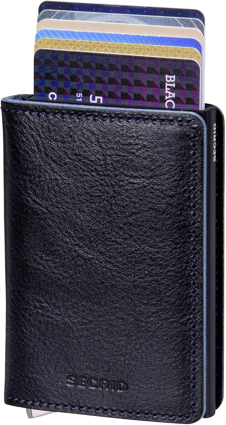 Secrid Premium Kollektion Slimwallet Basco 10 cm - Navy Navy 10, Navy 10