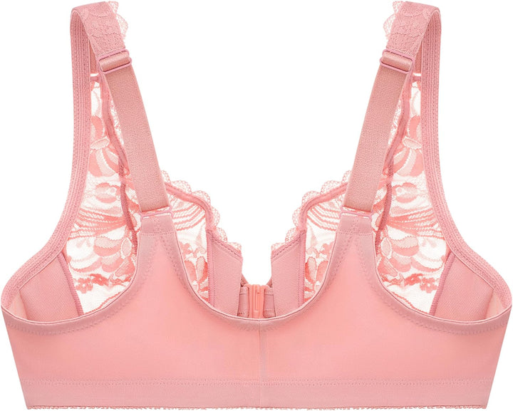 Glamorise Damen Plunge Bra, Undurchsichtige 65B Aprikose, 65B Aprikose