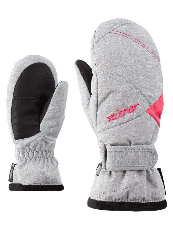 Ziener Mädchen LIA GTX MITTEN GIRLS glove junior Ski-Handschuhe 7 light melange, 7 light melange