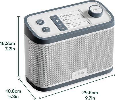 Relish Demenz und Alzheimers Tragbarer DAB Radio und Musik-Player