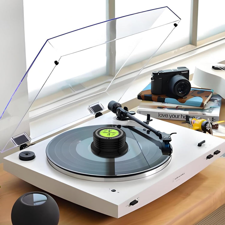 Tertullus 3-in-1 Plattengewichtsstabilisator 50Hz 304G Vinyl Klemme Plattenstabilisator Plattenspiel