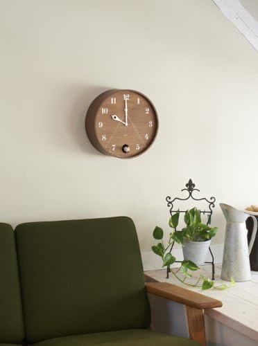 Lemnos Kuckucksuhr PACE/Designer Cuckoo Clock aus Japan/Kuckucksuhr mit Batterie und Lichtsensor/Vog