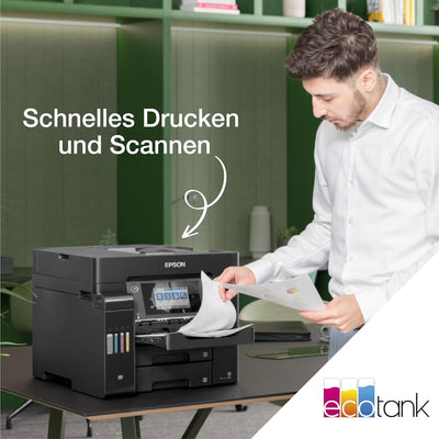 EcoTank ET-5800 DIN-A4-Multifunktions-WLAN-Tintentankdrucker mit Fax, ET-5800