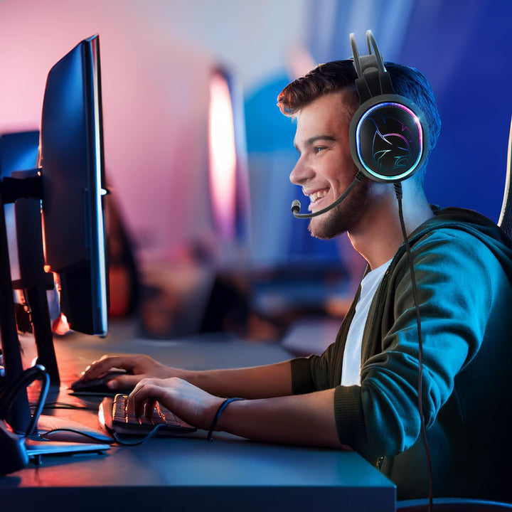 EMPIRE GAMING - Icarus S17 Gaming-Headset für PS5, PS4, Xbox One/Serie, PC, Mac, Smartphones, Tablet