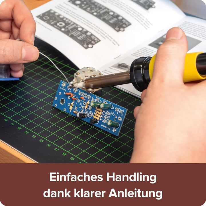 Franzis 67041 – Das Röhrenradio zum Selberbauen – Radio hören wie vor 60 Jahren, Komplettset inkl. 1