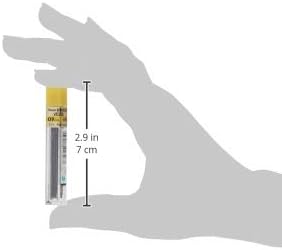 Pentel 50/HB9 Hochpolymer-Ersatzmine extra stark in 15er Röhre HB 0,9 mm 12 Röhren 1 stück (12er Pac