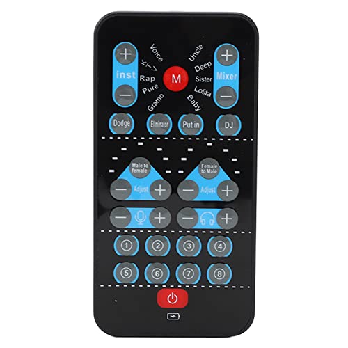 Goshyda Sprachwechsler, Tragbarer -Handheld-Sprachwechsler, 8 Soundeffekte, Soundkartenwechsler, Unt