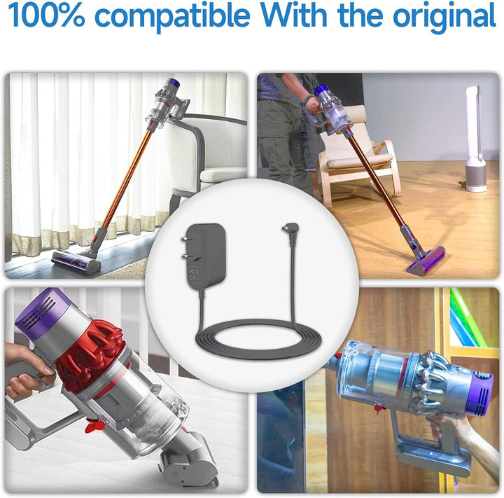 Dyson V10 Ladekabel Netzteil für Dyson V10 V11 V12 V15 SV12 SV14 SV15 SV16 SV20 SV22 Cyclone Absolut