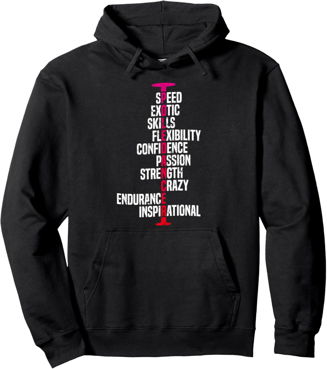 Poledancer Stangentanz Geschenk Tanz- & Sportform Pole Dance Pullover Hoodie