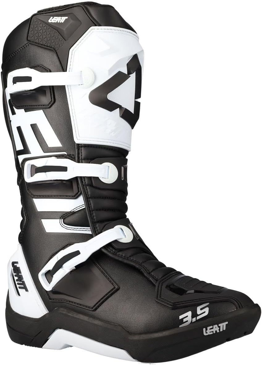 Leatt Unisex Motorradstiefel 47 EU Weiss, 47 EU Weiss