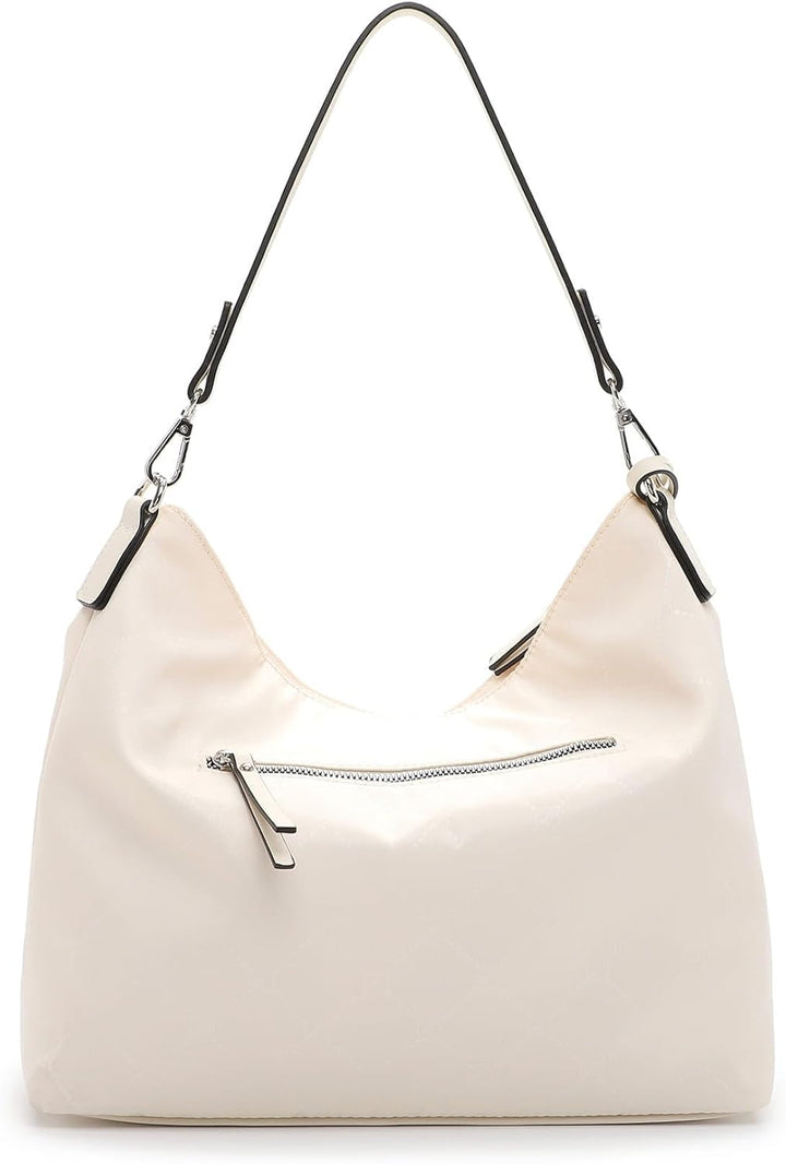 Tamaris Beutel TAS Lisa 32385 Damen Handtaschen Print Einheitsgrösse Cream, Einheitsgr&#xF6;&#xDF;e